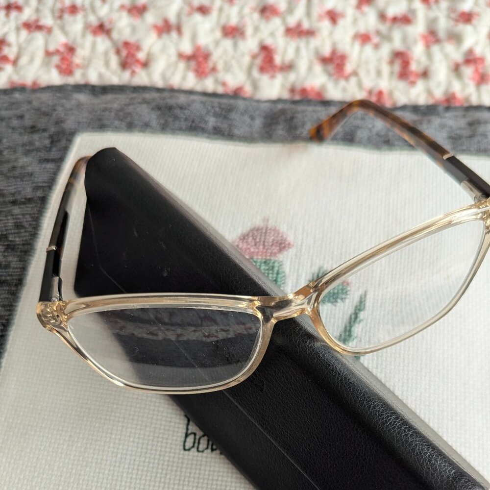 Via Spiga Diletta 600 Eyeglasses FRAMES 55 15 140 Flex Hinges & Case